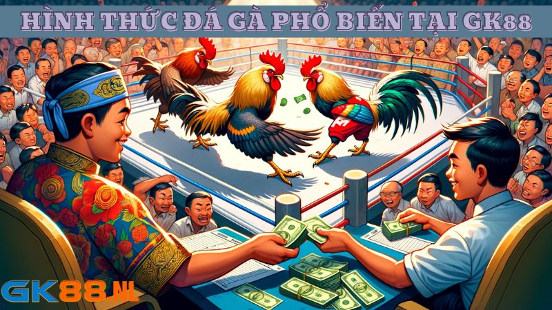 Nóng hừng hực cùng 3 hình thức đấu gà không thể bỏ qua tại GK88