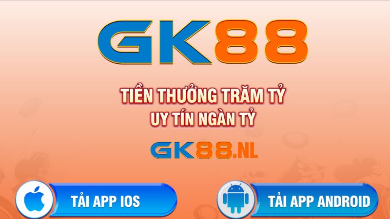 Tải app GK88 về hệ điều hành IOS chỉ với 3 bước